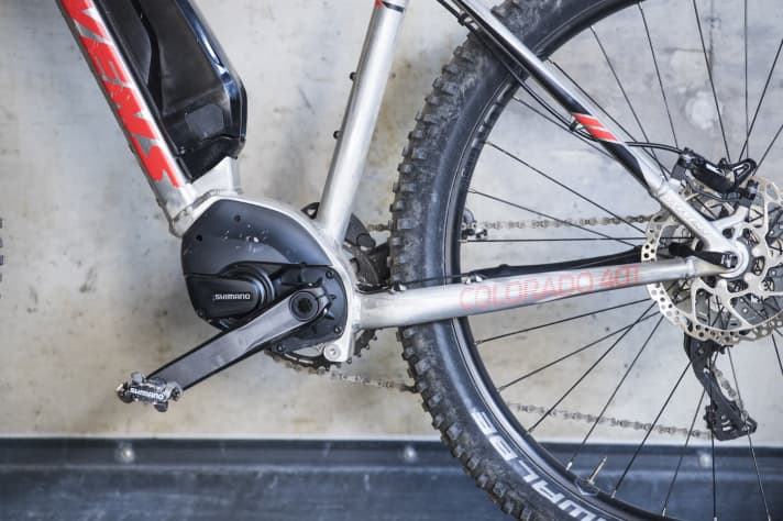   Wir konnten den Shimano MTB-Steps E8000-Antrieb in einem Stevens E-Scope+ bei den Eurobike Media Days bereits testen.