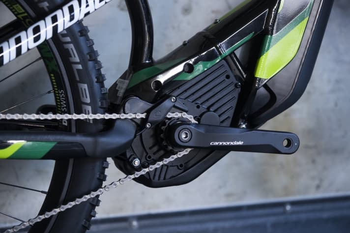   The integration of the Bosch drive was the top priority for the Cannondale developers of the Moterra.