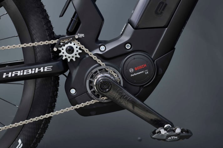   Der Bosch Performance CX-Antrieb befeuert das Edel-Bike von Autohersteller Audi.