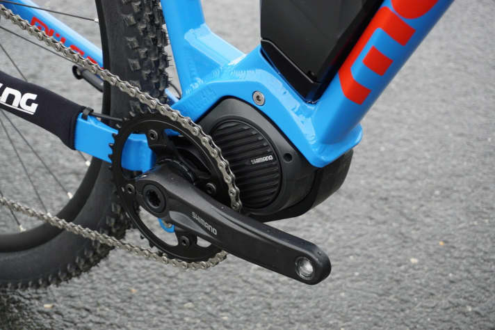   Müsing relies on the powerful Shimano Steps E8000 motor.