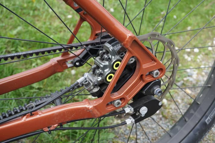   Lassen nichts anbrennen bergab: die MT7-Stopper von Magura.