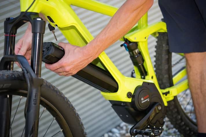   ... and you can remove the Powertube 500 from the down tube.