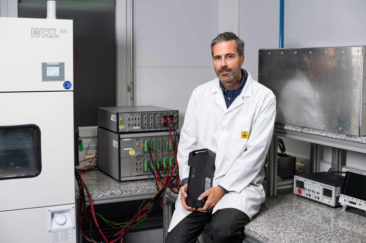 Dr Jochen Mähliß, Head of the Batteryuniversity GmbH testing institute in Karlstein