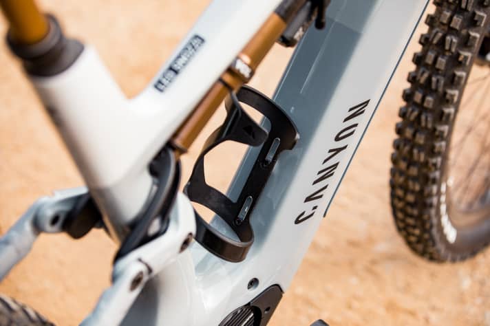   The developers have left space for a drinking bottle in all sizes.