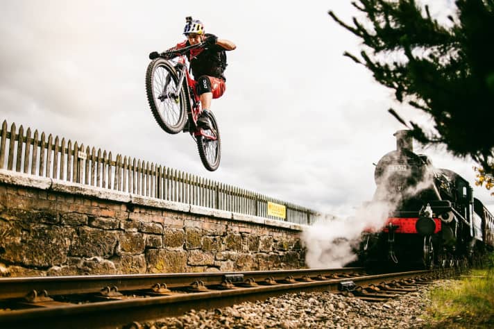   Danny MacAskill in Aktion