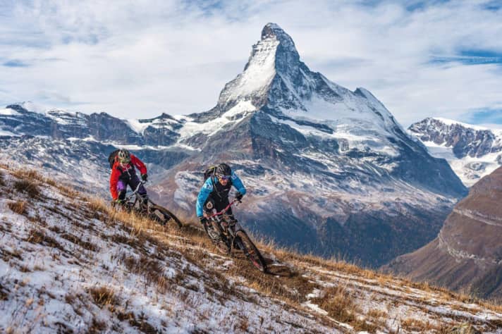   Zermatt, Switzerland: Gornergrat Trail - dream mountain on top, dream flow below, because the Gornergrat Trail becomes a flow cocktail.