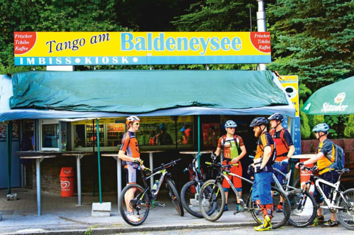   There are snack stands on every corner in the Ruhr region.