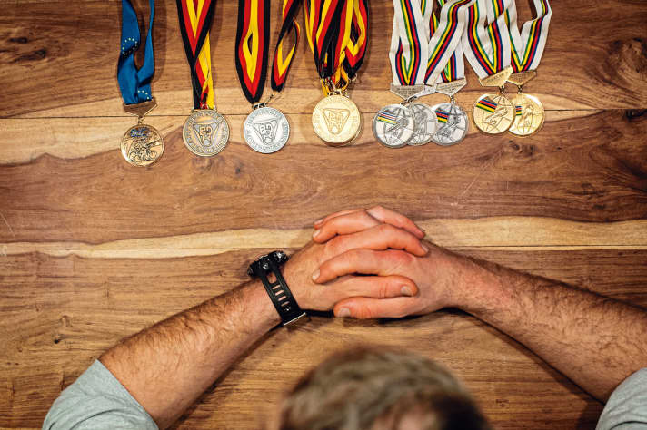   Blechsammlung: Kein deutscher Abfahrtssportler hat mehr Medaillen als Marcus Klausmann. 