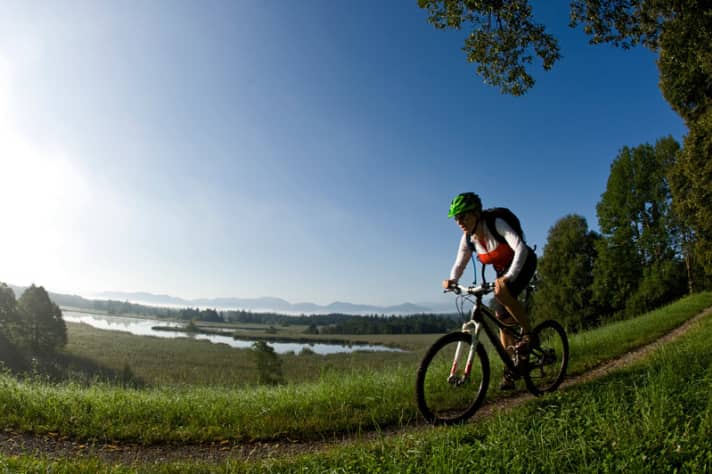   Der Trail von den Osterseen nach Seeshaupt