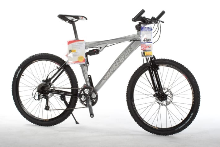   Für 399 Euro rollt das McKenzie Hill 700 aus dem Baumarkt.