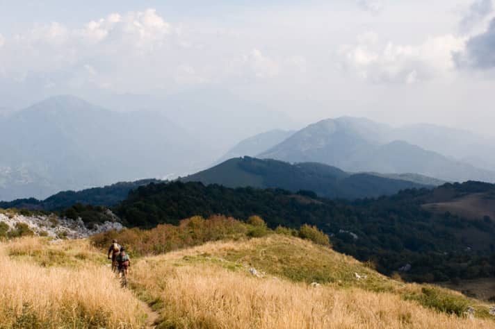   When the Julian Alps fade into gentle grassy humps, every metre of altitude is rewarded with 360-degree panoramic views and fun trails.
