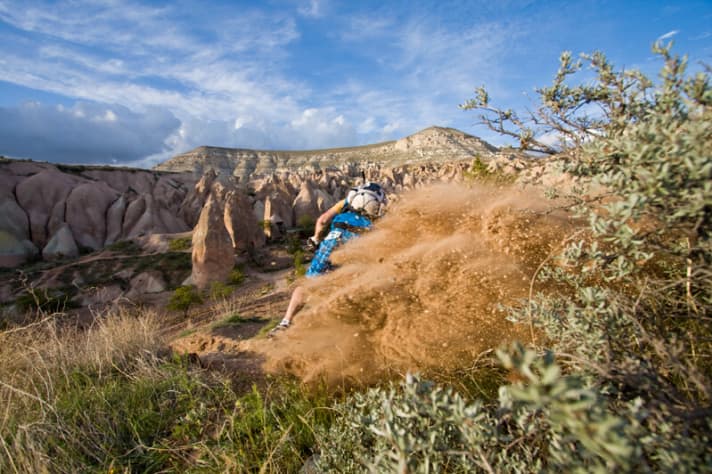   In Kappadokien hat die Natur ihren Spieltrieb ausgelebt