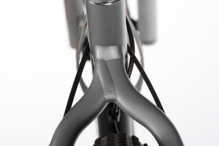   Specialized stands out from the crowd with a customised frame. Good geometry!