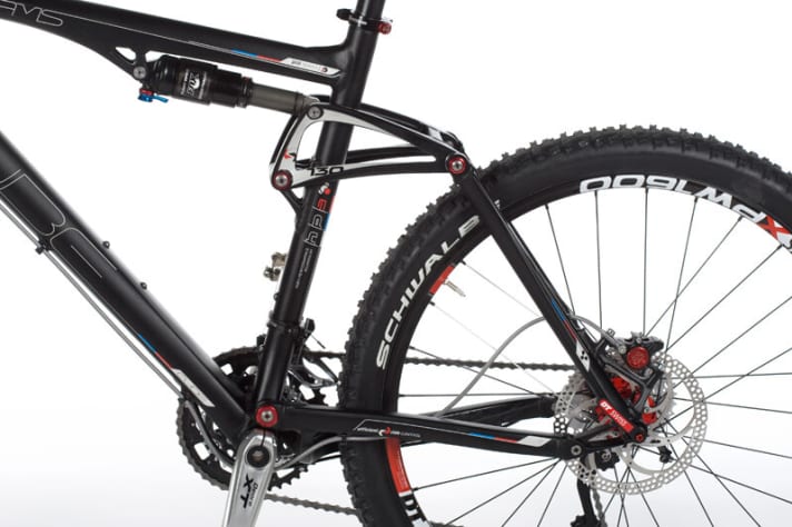   The Cube AMS-130 suspension has been completely revised for 2011. The kinematics have been specially optimised for each frame size.