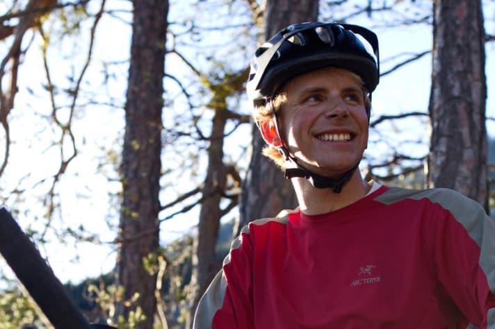   Autor und Bike-Bergsteiger Harald Philipp ist in Innsbruck zuhause.