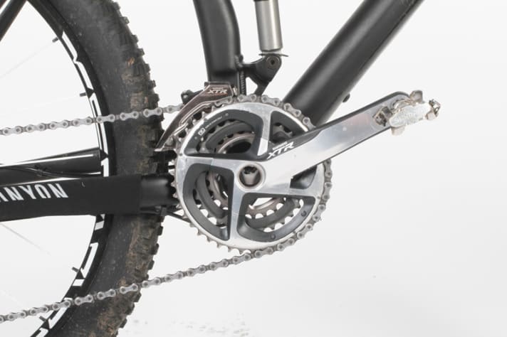   The XTR groupset on the Canyon is luxury - and for € 3499!