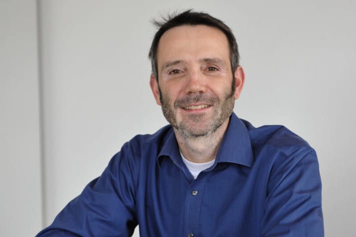   Markus Hachmeyer, the tyre expert from Schwalbe