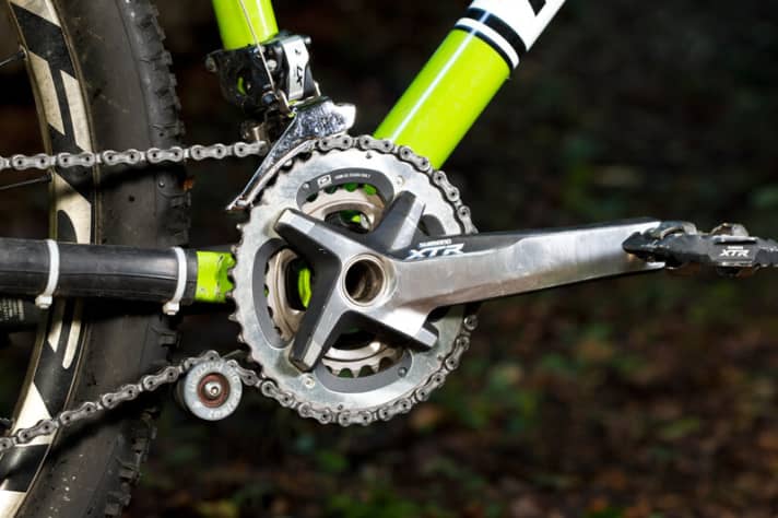   Kettenführung: Am TransAm macht das durchaus Sinn.