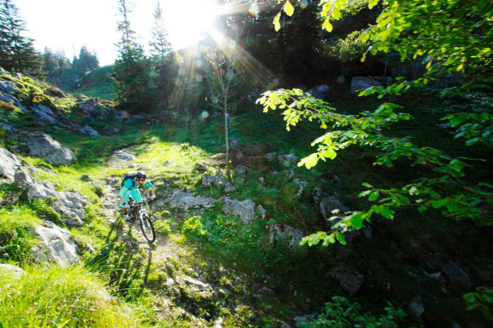   The Bavarian says "A gmahde Wiesn" when everything is just right. For example in the trail wonderland of Chiemgau between Inntal, Watzmann and Chiemsee.