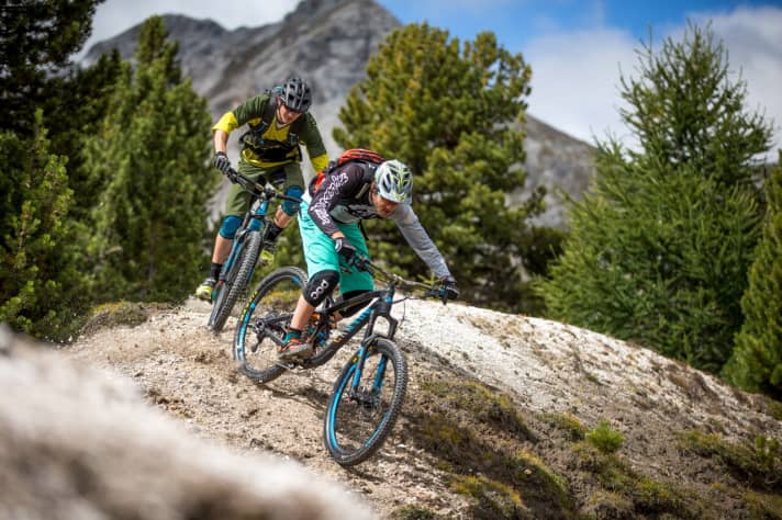   Canyon und Giant liefern sich ein harten Kampf um die Krone des besten Enduros.