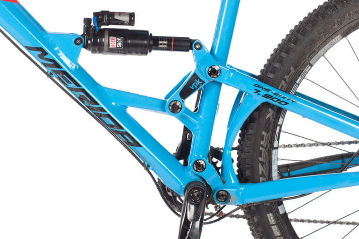   The VPP rear triangle could work more efficiently and requires a round, even pedalling stroke.
