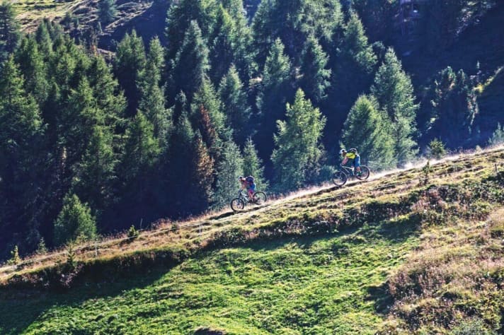   Der Schölder-Trail besteht aus vier Einzelstücken.