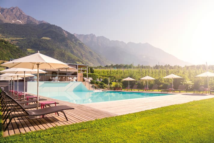 The Design Hotel Tyrol in Parcines.