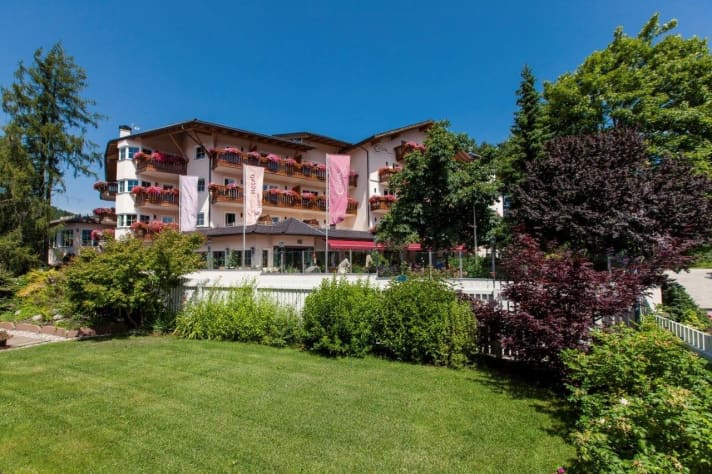   The Hotel Erica in Val d'Ega knows all about mountain bikers.