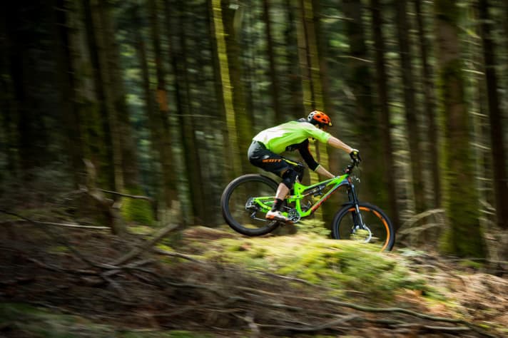   Builds and maintains his trails in the Vosges himself: Remy Absalon.