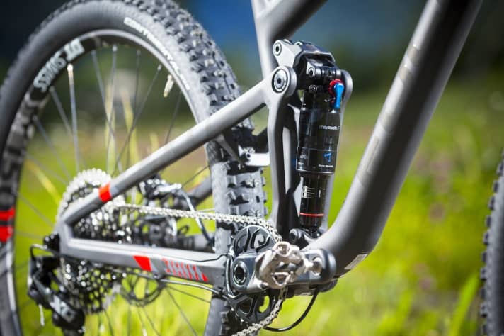   Both the Jam (pictured) and the Race-Fully One have the new Fold rear triangle patented by Focus.