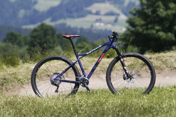   The R.C1 is Rotwild's 29-inch aluminium hardtail.
