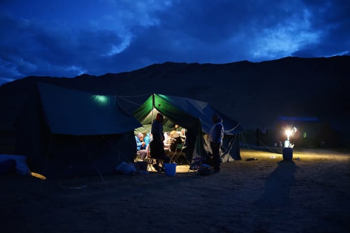   The night paddock at Sky is the Limit