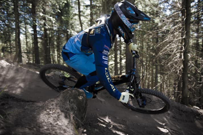   Die alte Leidenschaft Downhill lässt Marcus Klausmann bis heute nicht los.