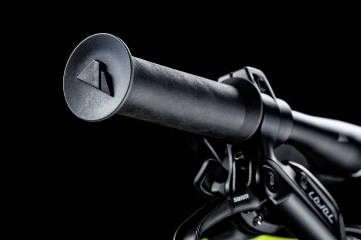 The grips are designed to dampen vibrations and prevent delicate children's hands from slipping off the handlebars.