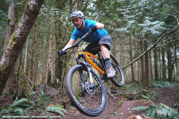   Even with a hardtail, you can really let it rip.