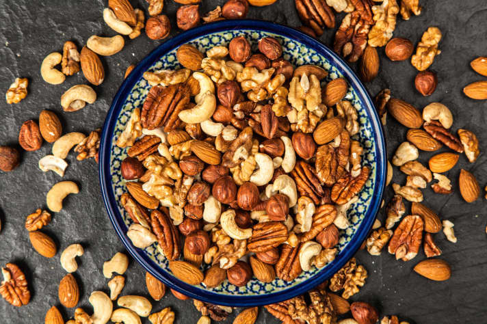   Nuts - energy food