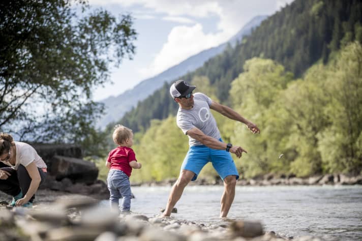   Family time: At least as important as time in the saddle or training for mountain man Lakata.