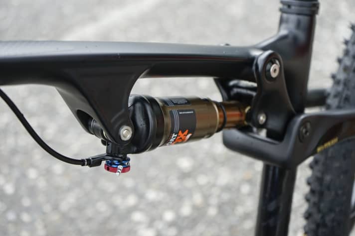   Ridley uses Enduro Bearings in the rear suspension, and all three models are fitted with the high-quality Fox Float with Kashima coating.