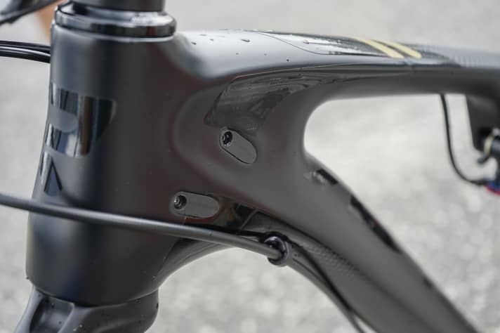   A Vario support with internal cable routing can also be retrofitted.