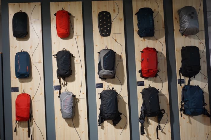   At the in-house exhibition in Waldershof, Cube presented five completely new backpacks with a standardised look for 2018.