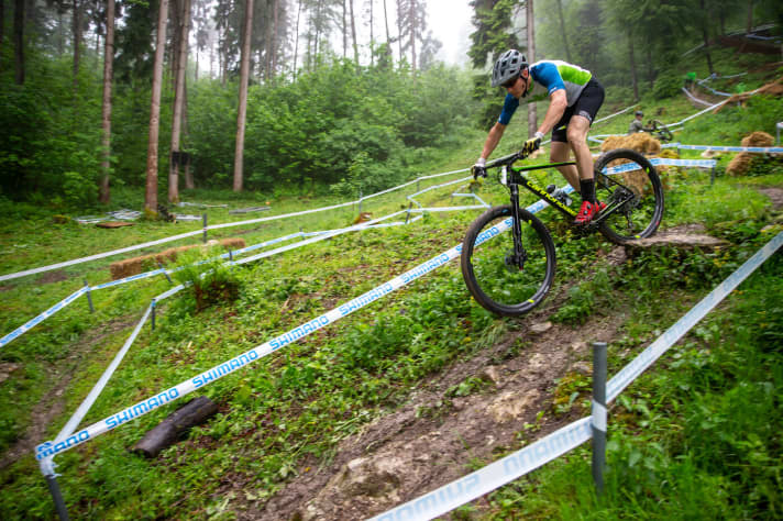   First test rides on the World Cup track in Albstadt. At the <a href="mtb_news/events_rennen/mercedes-benz-uci-mountain-bike-world-cup-in-albstadt-2018/a38808.html" rel="noopener noreferrer">Mercedes-Benz UCI Mountain Bike World Cup in Albstadt</a>, Manuel Fumic, Henrique Avancini and Maxime Marotte will ride their sponsor's new race bike.