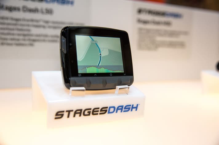   Die vier Haupttasten sind beim Dash L50 am unteren Ende des Displays platziert. Links findet sich nur der Ein-/Aus-Knopf.