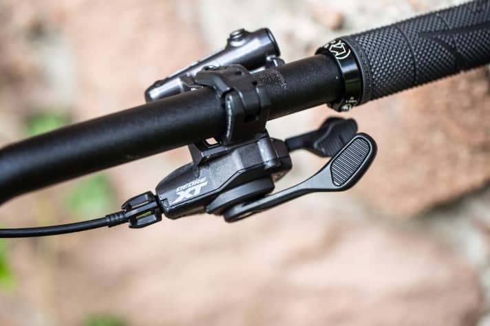   The higher-quality XT shift lever provides a noticeably more defined shifting feel.