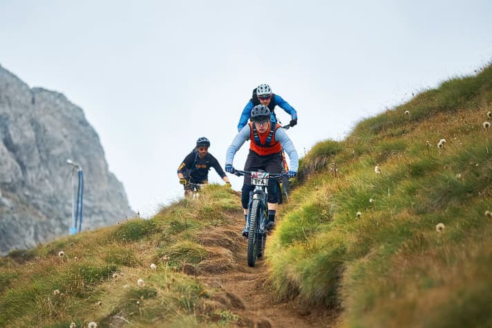   On the hunt for dumplings in Val Gardena with the Giant Anthem Advanced SX