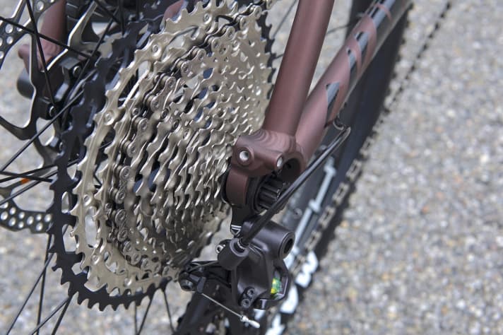   There are threads for retrofit mudguards or luggage racks.