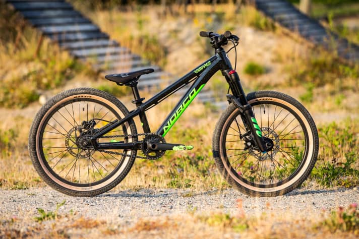 Classic dirt bike - just for kids: the Norco Rampage Youth.