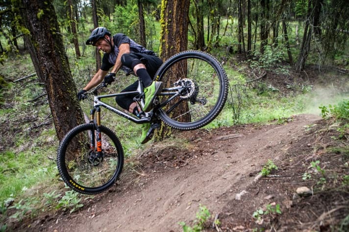   Unfortunately, Bryn Aktinson's skills are not included when you buy the Norco Optic - what a shame!
