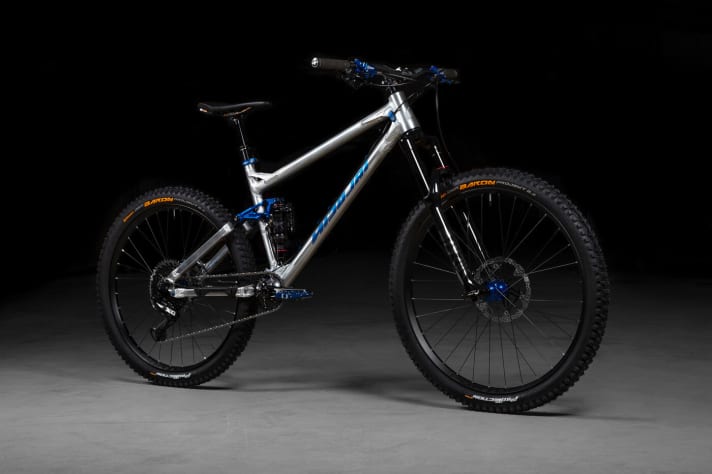   The Nicolai Saturn 14 ST is aimed at trail bikers and can be set up in an extremely versatile way.