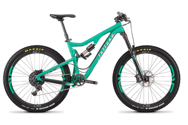 A women's mountain bike of superlatives: What the Porsche 911 is for men, the Juliana Roubion symbolises for female bikers - a status symbol.