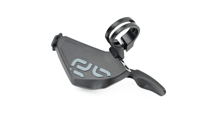 Der Hebel kann an drei Positionen geklemmt werden.